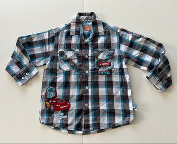 Chemise à carreaux Cars 4 ans