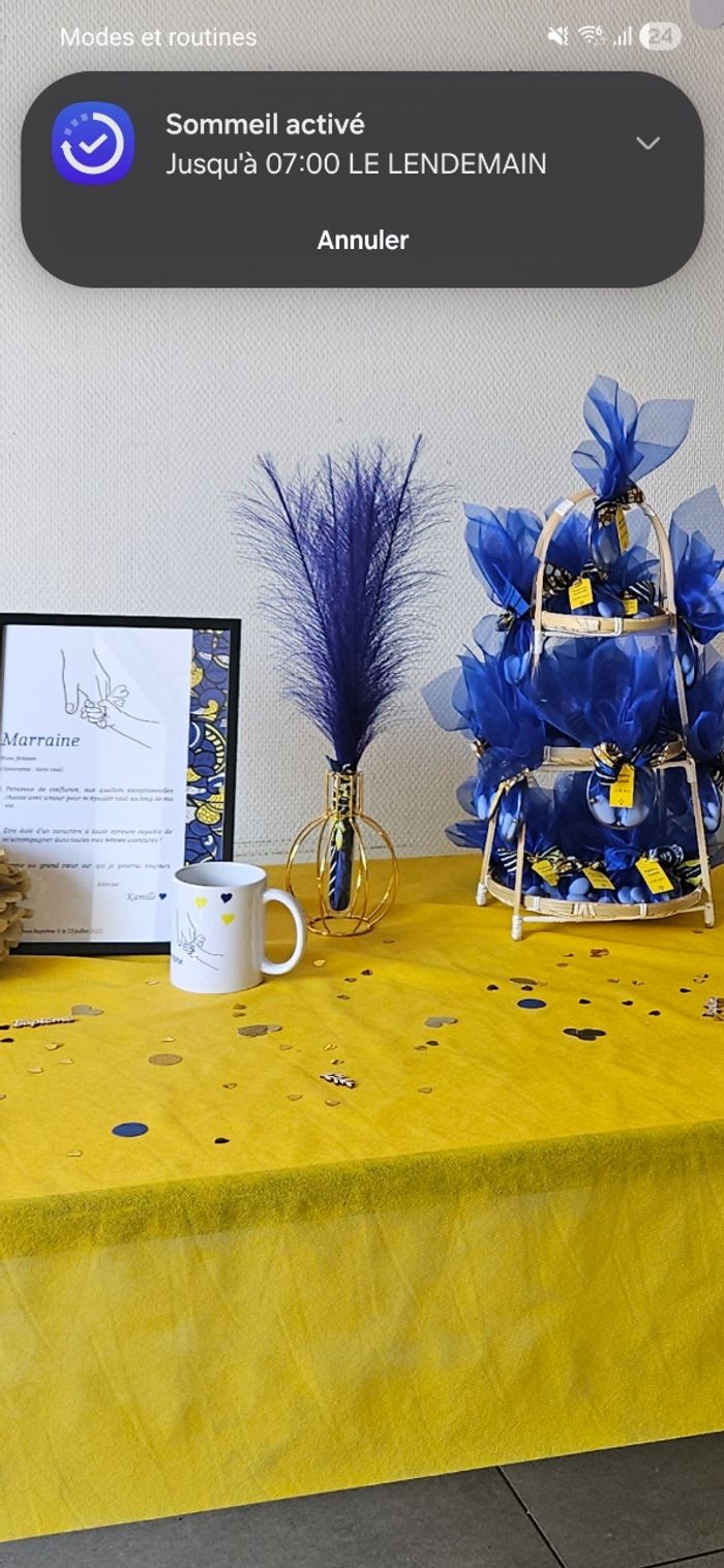 Vase support doré tube à essai neuf 15 cm - photo numéro 2