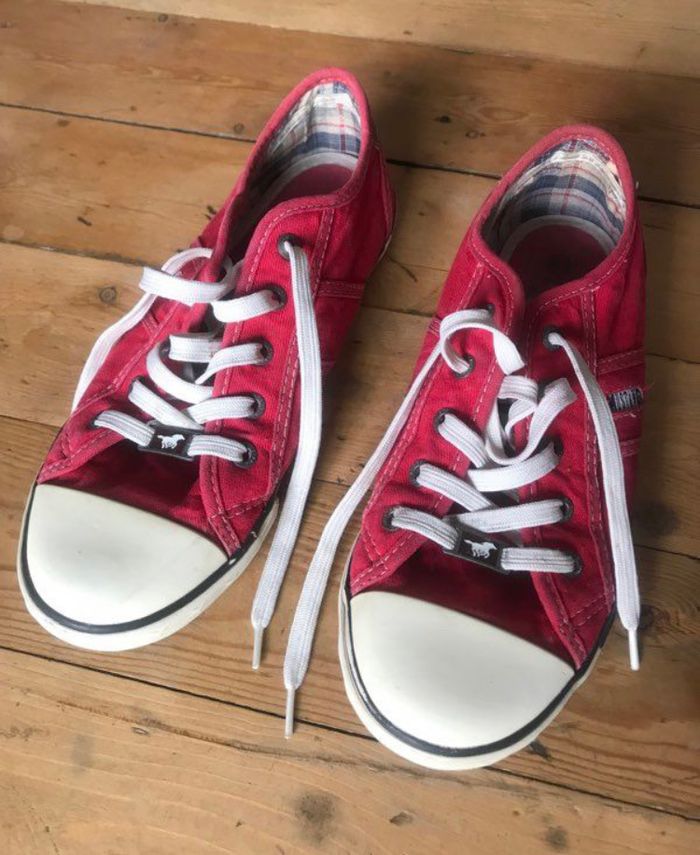 Baskets rouge 37 Mustang - photo numéro 2