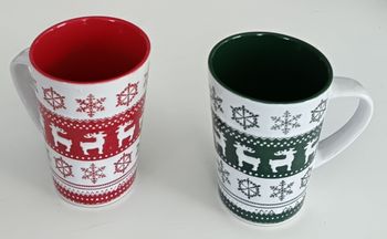 2 mugs de Noël Beckys neufs