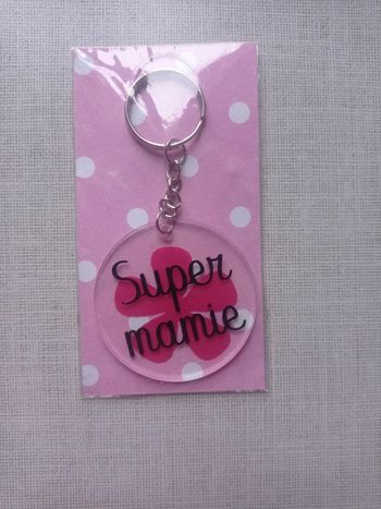Porte clé super mamie