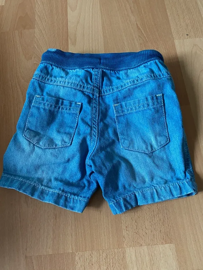 Short en jeans Z Grain de blé Taille 12 M =74 cm - photo numéro 2