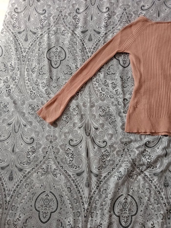 pull beige - photo numéro 3