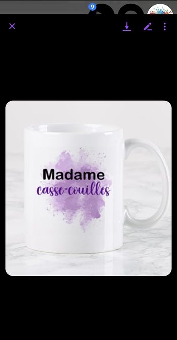 Mug madame casse couilles