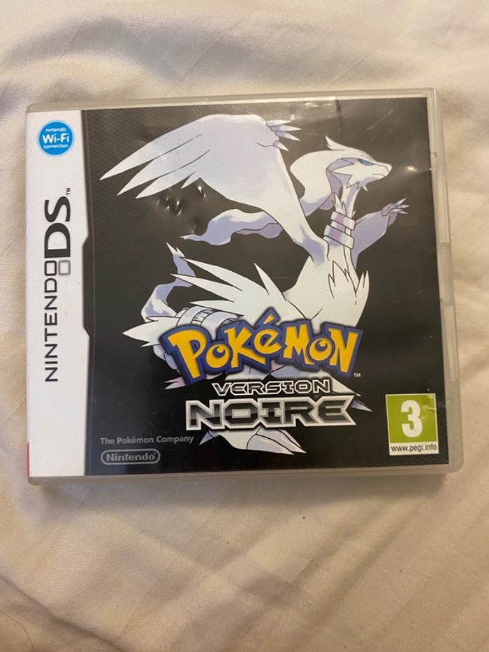 Pokémon Version Noire – Nintendo DS – État Parfait 🔥 rare & collector