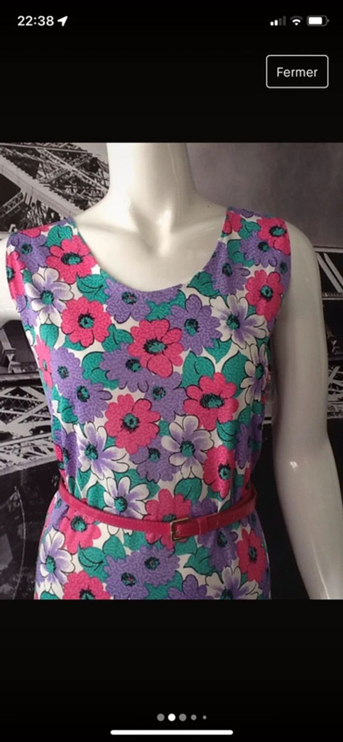 Robe colorée rose mauve 38/40 - photo numéro 2