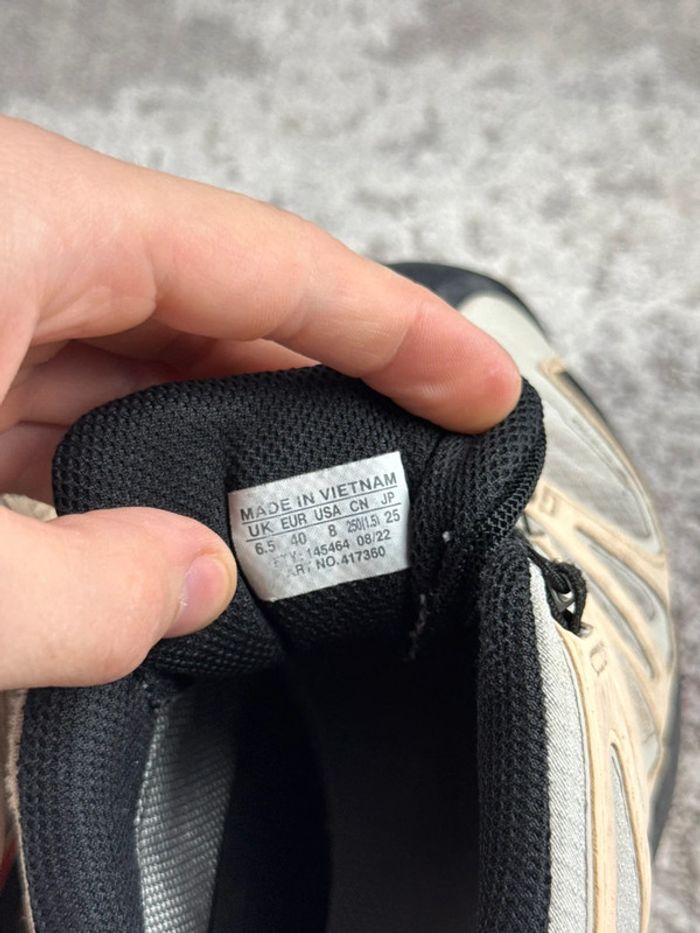 Salomon XA Pro 3D V8 - Gore-Tex - Black & White & Orange - photo numéro 8