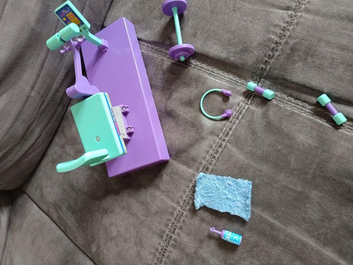 Table de musculation pour barbie musicale et accessoires de musculation - photo numéro 2