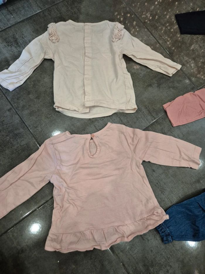 Lot de 8 t shirt manches longues 9 mois - photo numéro 10