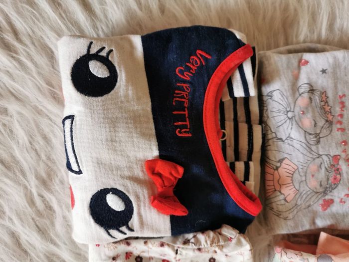 Lot de 6 t-shirts manches longues - photo numéro 2