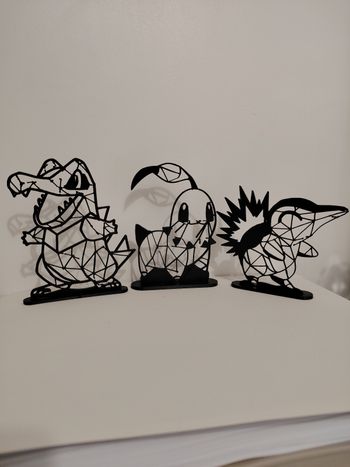 Lot de figurines pokémon