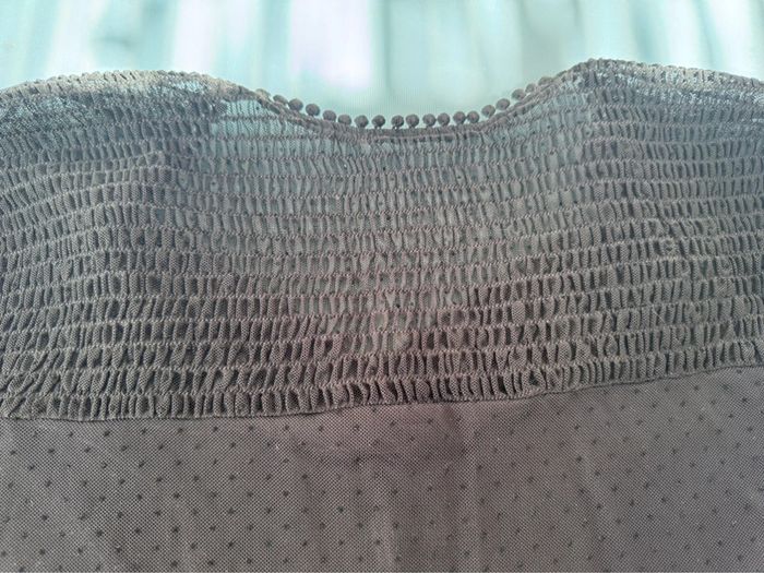 Blouse femme en voile petit pois - photo numéro 5