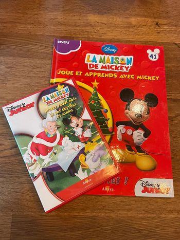 Livre Disney Junior La maison de Mickey Numero 41 avec le DVD Numéro 41