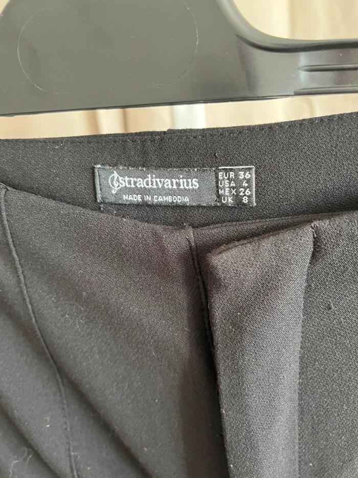 Pantalon taille haute stradivarius t.36 - photo numéro 3