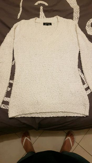 Pull blanc