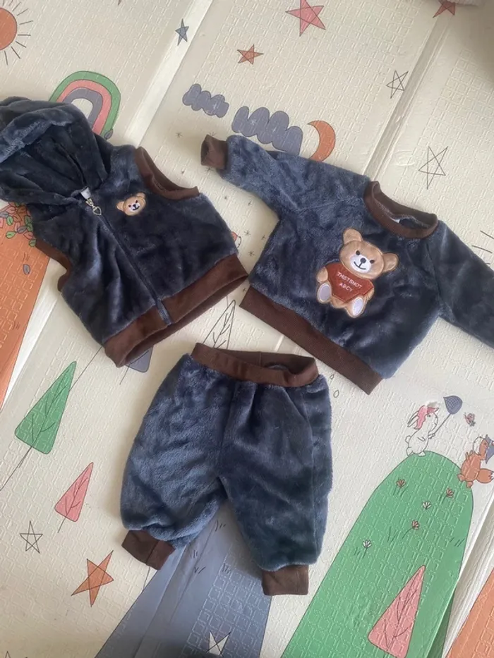 Ensemble pilou-pilou 3 pieces