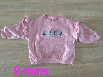 Sweat minnie 9 mois