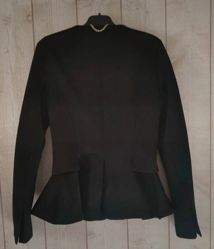 Veste de tailleur évasée noir taille 36 - photo numéro 3