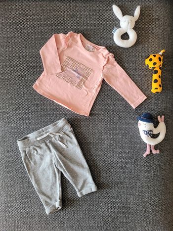 Ensemble fille 3 mois - 2 pièces