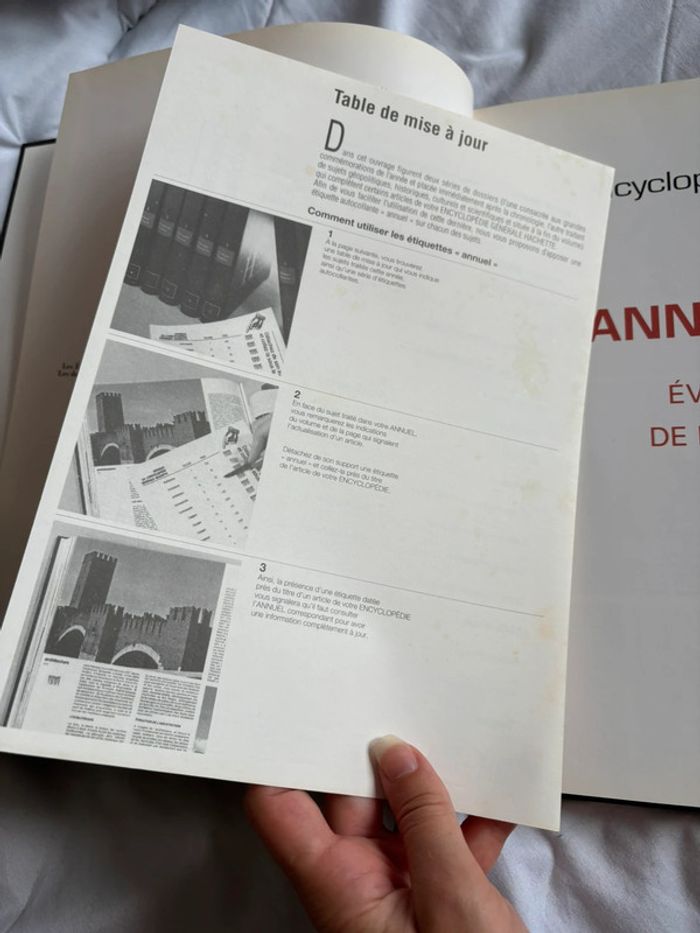 Encyclopédie hachette générale annuel 1995 événements de l’année 1994 collection vintage 90s - photo numéro 8