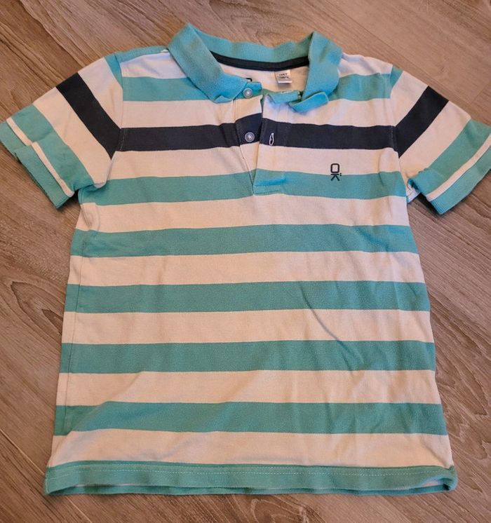 Polo à rayures MC Okaidi 10 ans