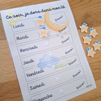 Je dors dans mon lit