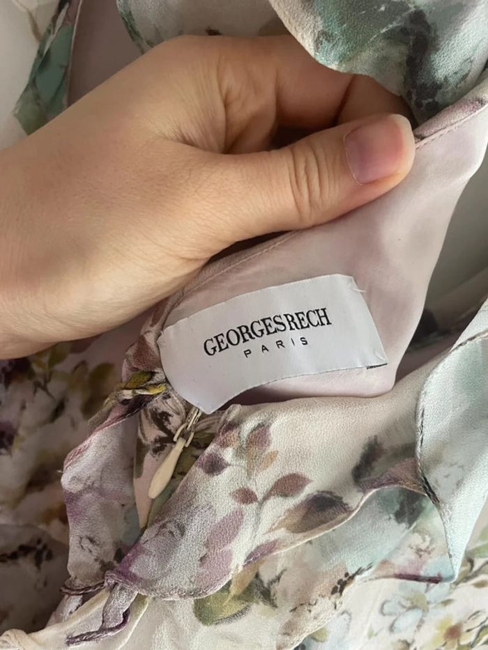 Robe fleurie pastel Georges Rech T.36 - photo numéro 4