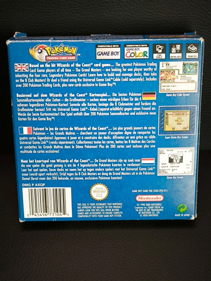 pokemon trading card game game boy - photo numéro 5