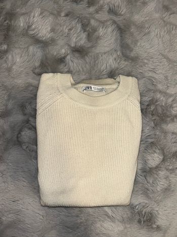 Pull Zara blanc crème taille M