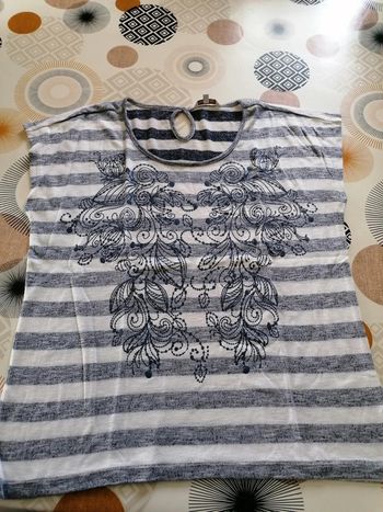 T shirt msmode sans manches taille L