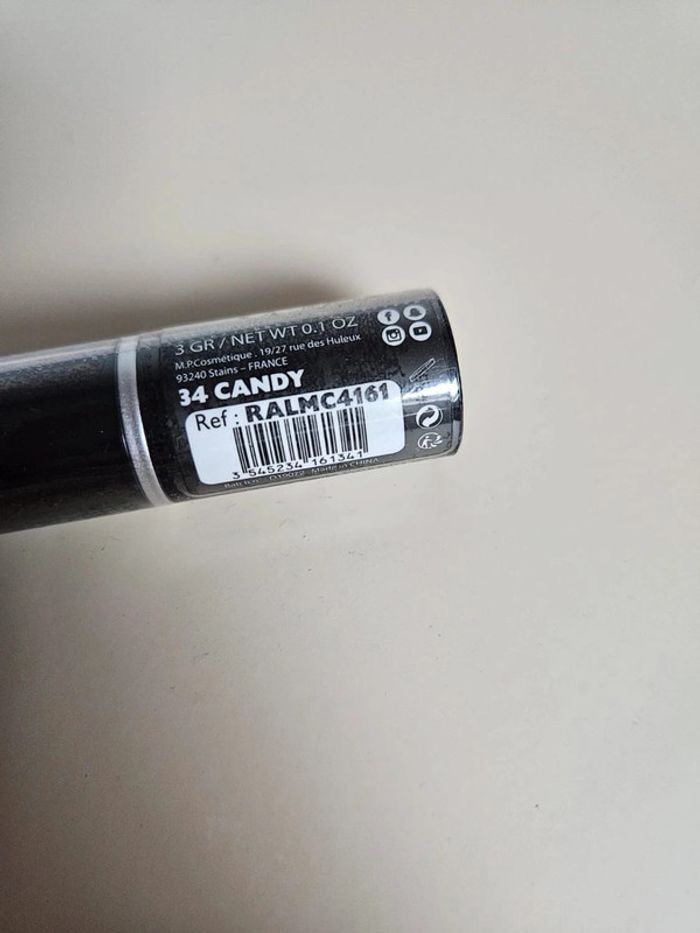 Rouge à Lèvres Candy 34 Miss Cop 💄 - photo numéro 3
