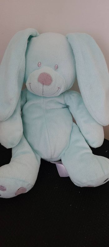 Doudou peluche lapin bleu Simba