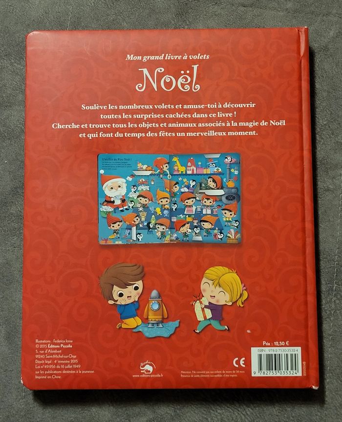 Mon grand livre à volets Noël - Avec plein de volets à soulever Federica Iossa (Illustrations) - photo numéro 7