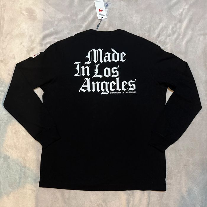 Compagnie de Californie - Tee-shirt manches longues "Los Angeles" Noir, taille XL - photo numéro 5