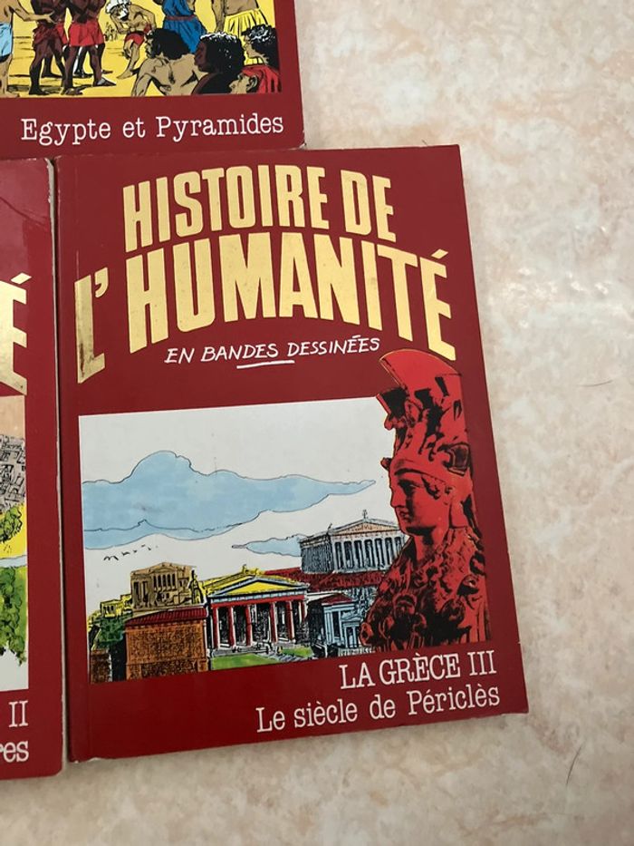 Lot 5 BD "L’Histoire de l’humanité en BD" - photo numéro 4