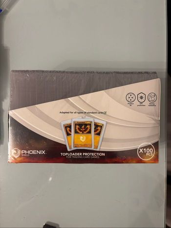 100 Toploader Phœnix Shield NEUF