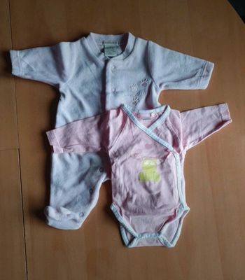 Grenouillère fille naissance