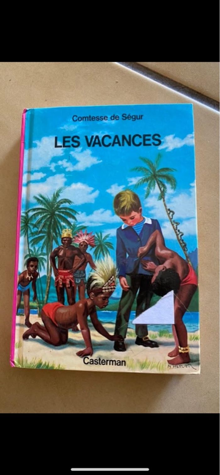Livre Les vacances, La comtesse de Ségur - photo numéro 2