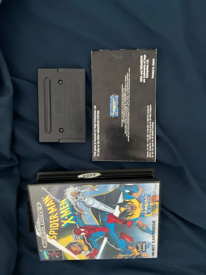 Jeu sega mega drive Spiderman x-men megadrive spider man - photo numéro 5