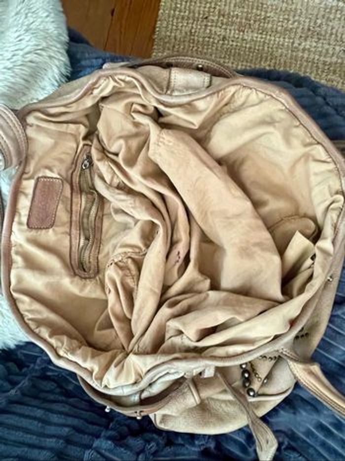 Zadig&voltaire sac cabas cuir à motifs cloutés 🌺 - photo numéro 6