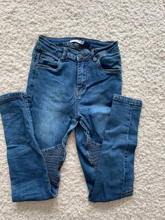 Jean skinny bleu