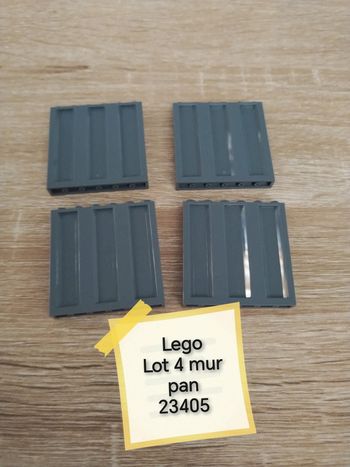Lego lot 4 mur pan 23405