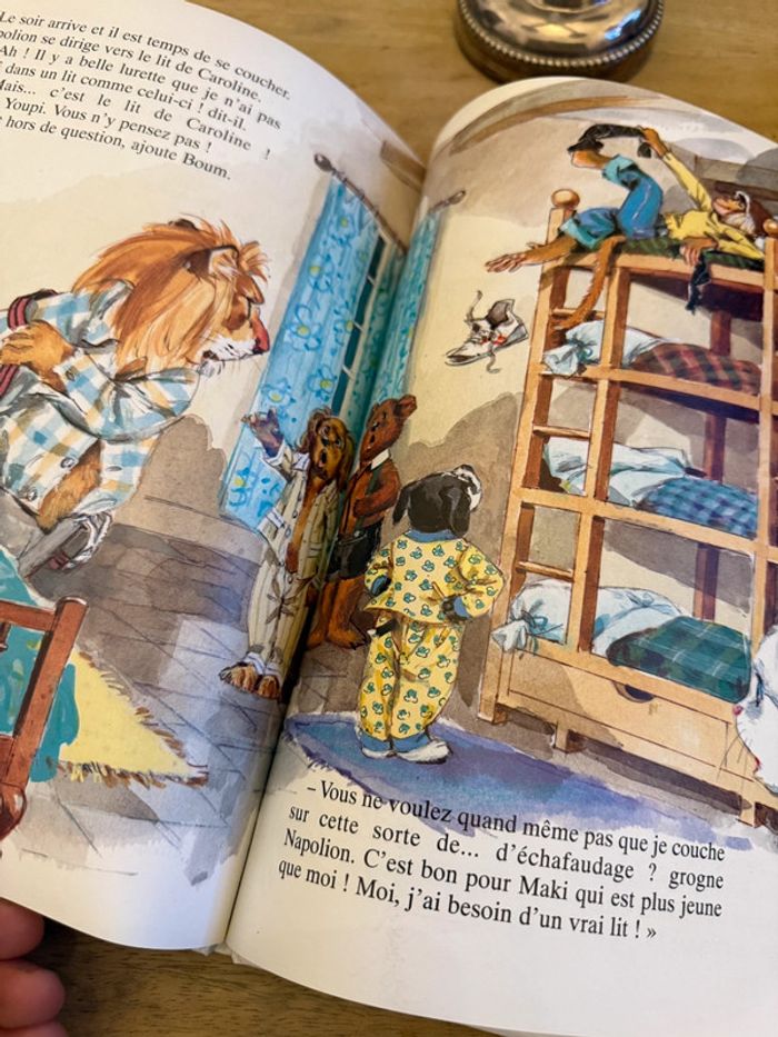 Livre vintage ancien Caroline et les Vagabonds (sans autocollant) Pierre Probst - photo numéro 6