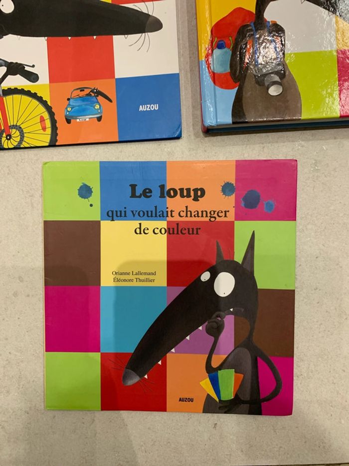 Lot 3 livres le loup - photo numéro 2