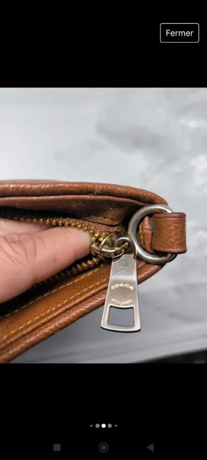 Sac Coach Vintage - photo numéro 13