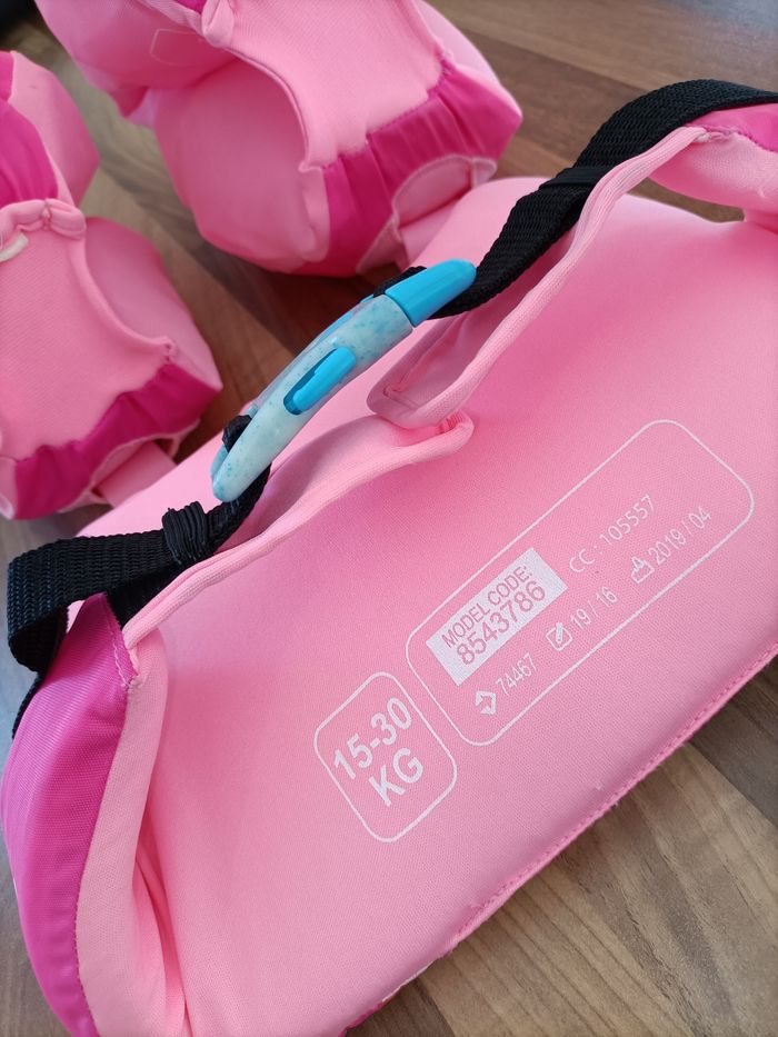 Bouée brassard nabaiji rose Flamand rose 15-30kg - photo numéro 3