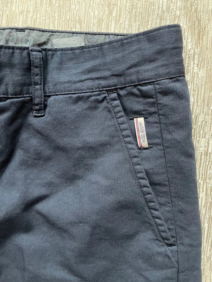 Pantalon chino bleu marine taille 36 Maison Oscar - photo numéro 6