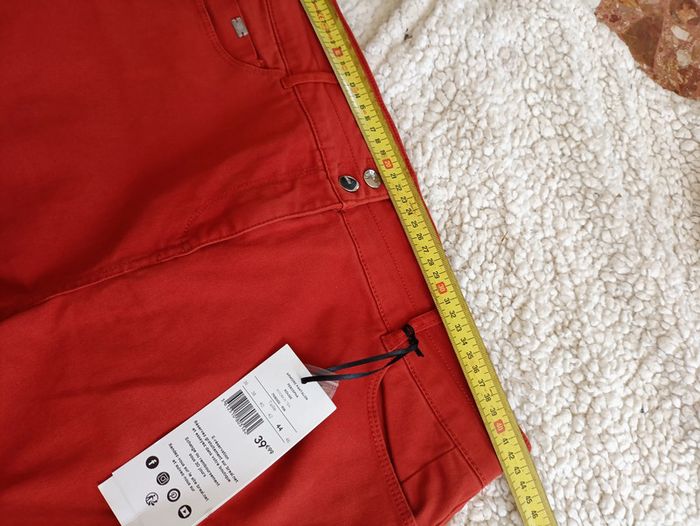 Pantalon rouge brique Bréal neuf avec étiquette - photo numéro 6