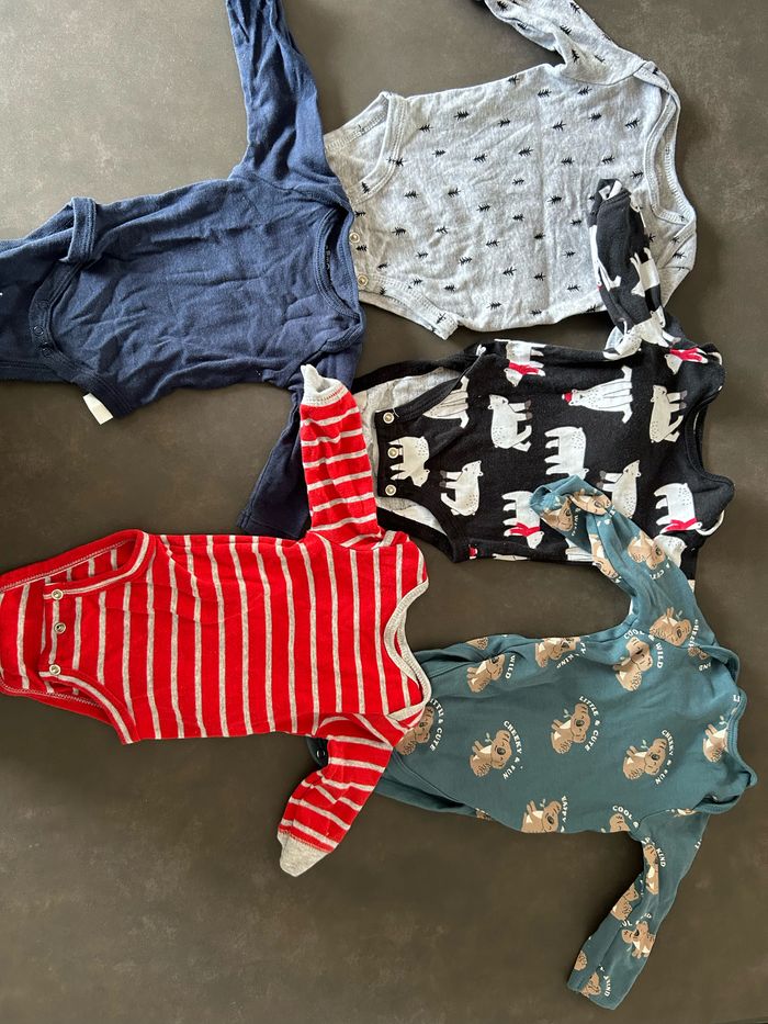 Lot de 13 body hiver 3 mois - photo numéro 2