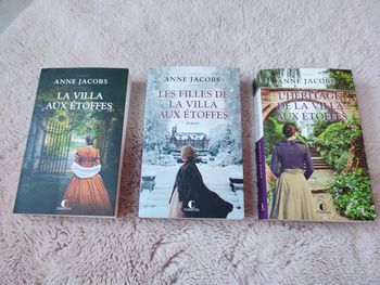 Saga la villa aux étoffes tome 1 2 et 3